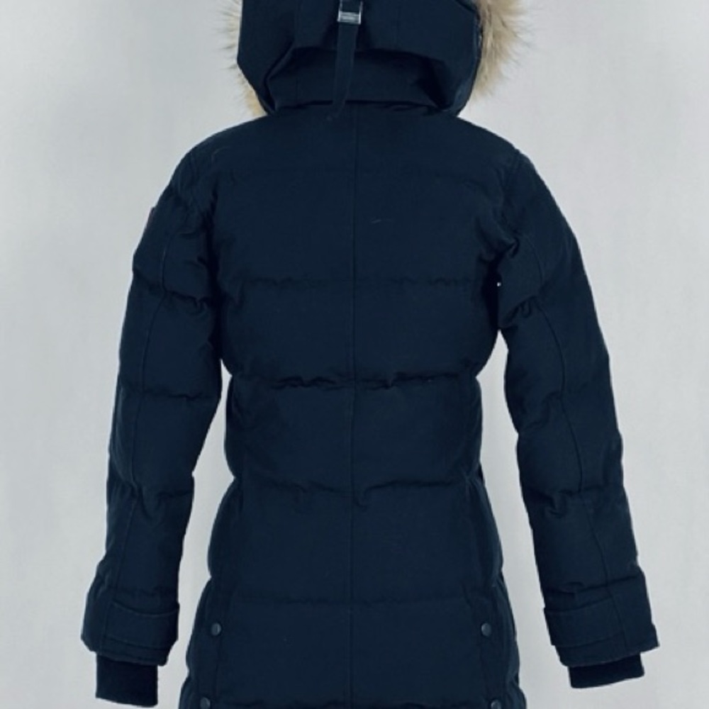 Canada Goose Woman’s 3802L Shelburne Parka Heritage Jacket Black XS- like new